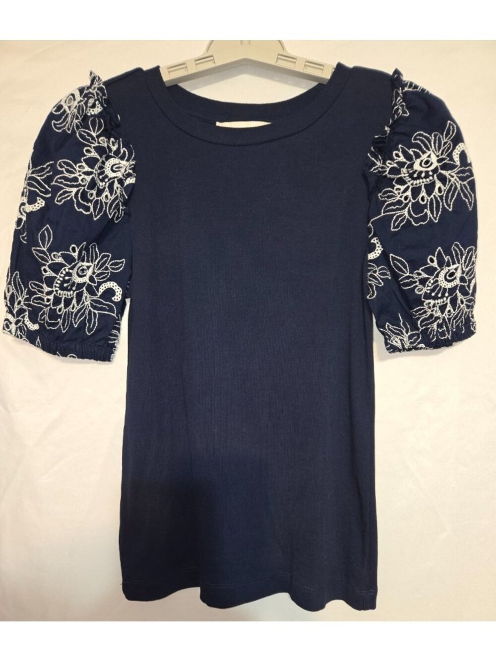Loft Petite Small Blue/White Women's Shirt